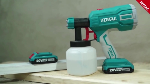 Miniatura de video de Soplete Total Pintura 800ml 20v