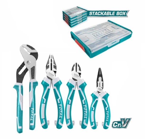 Set De Herramientas Total 4 Pcs