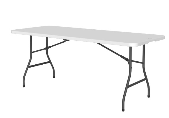 Mesa Plegable Rectangular Treska 180*70*74cm