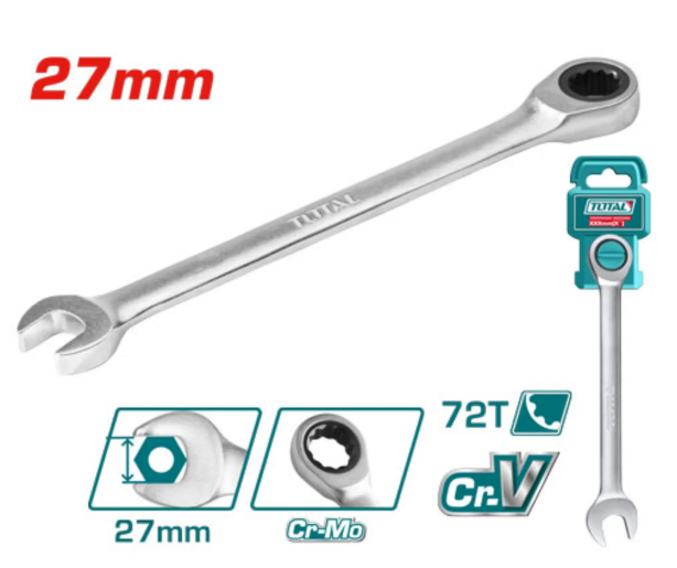 Imagen miniatura de Llave Combinada Con Cricket Total 27mm