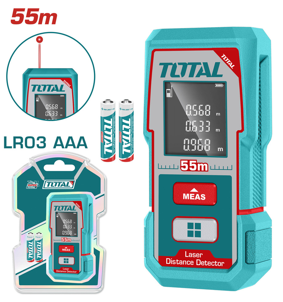 Imagen miniatura de Medidor Metrico Total Laser 55 M