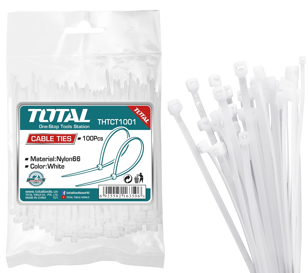 Presinto Total 2.5x100 Mm Blanco
