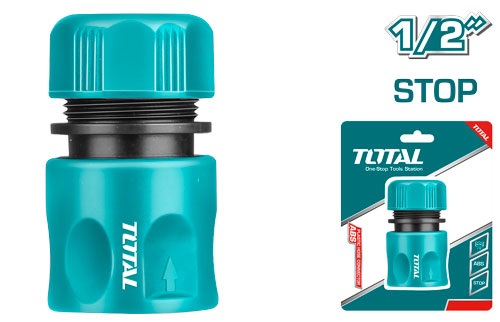 Conector Total P/Manguera 1/2" Stop