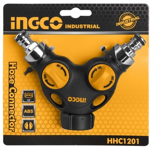 Conector De Manguera Ingco Dos Salidas