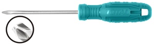 Imagen miniatura de Destornillador Total 40cr Ph2(6x125)