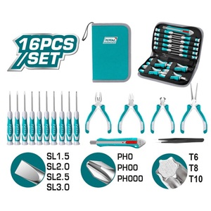 Kit Destornillador Total 16pcs Preci