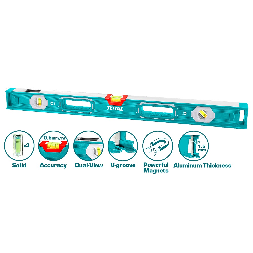 Imagen miniatura de Nivel Total 120cm Ultramagnetico